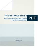 Action Research Project 2017