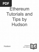 Ethereum Tutorials and Tips by Hudson