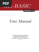 X11 Basic Manual