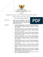 Perka Bps Nomor 41 2014 Pedoman Tata Naskah Dinas Di Lingkungan Badan Pusat Statistik