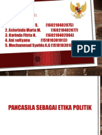 Pancasila Sebagai Etika Politik