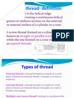 Screw Thread Measurement