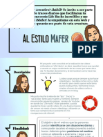 Texto Promocional - Al Estilo Mafer