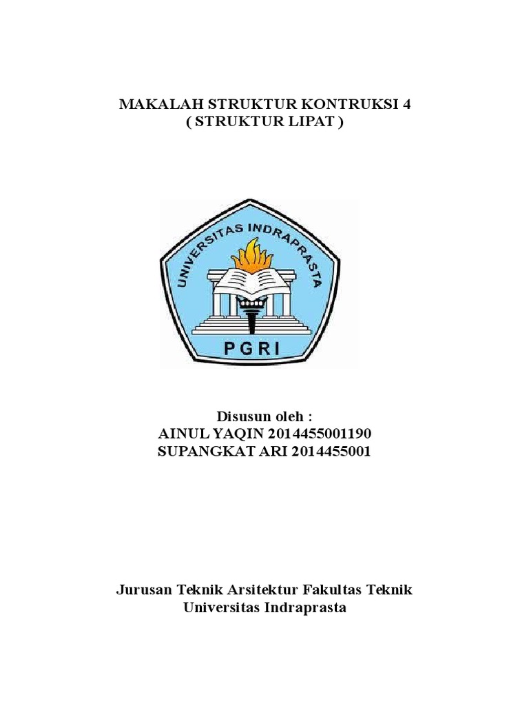 Struktur Plat Lipat docx Struktur Plat Lipat docx