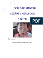 Protocolo de Atención a Niños y Niñas Con Abceso