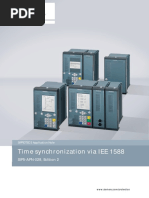 SIP5-APN-028 Time Synchronization via IEEE 1588