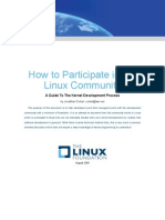 How Participate Linux Community