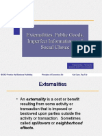 Externalities, Public Goods, Imperfect Information, and Social Choice