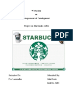 Project File On Starbucks Coffee