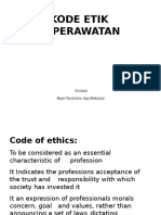 Kode Etik Keperawatan Ppni s2
