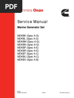 Onan Service Manual YD Generators and Controls 900-0184 | Electric