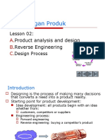 Perancangan Produk: Product Analysis and Design Reverse Engineering