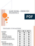 Sase Sigma Seminar1 Exercitii