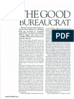 The Good Bureaucrat