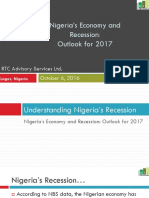 Nigeria's Economy and Recession-Outlook For 2017 RTC Business and Economic Review October 2016