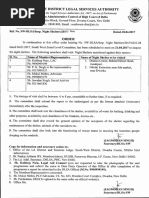 Office Order Regarding Meet On 21.04.17 To Inspect Night Shelters