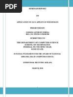 Download Seminar Paper on Java Applets by Ogbodo Emeka A SN34548868 doc pdf