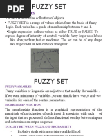 Fuzzy Set: - Introduction