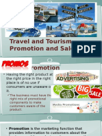 Travel and Tourism Promotion and Sales