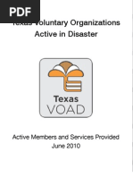 VOAD Membership Booklet (Printed)