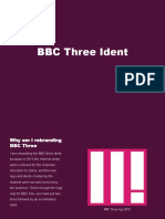 bbc three ident presentation