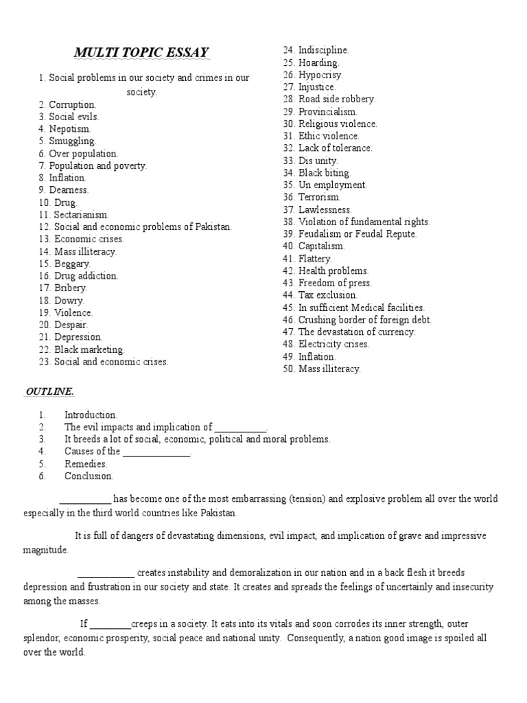 Best topics for essay writing picture