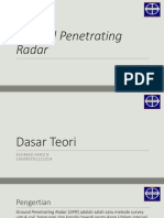 Akuisisi GPR (Ground Penetrating Radar)