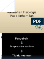 Perubahan Fisiologis