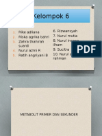 Metabolit Primer Dan Sekunder