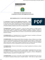 MINISTÉRIO DOS DIREITOS HUMANOS CONSELHO NACIONAL DOS DIREITOS HUMANOS