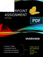 Powerpoint Assignment: Technology