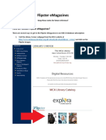 flipster emagazines notes