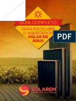 0-Aquecedor Solar de Água - SOLAREM PDF