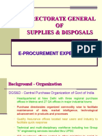 Directorate General OF Supplies & Disposals