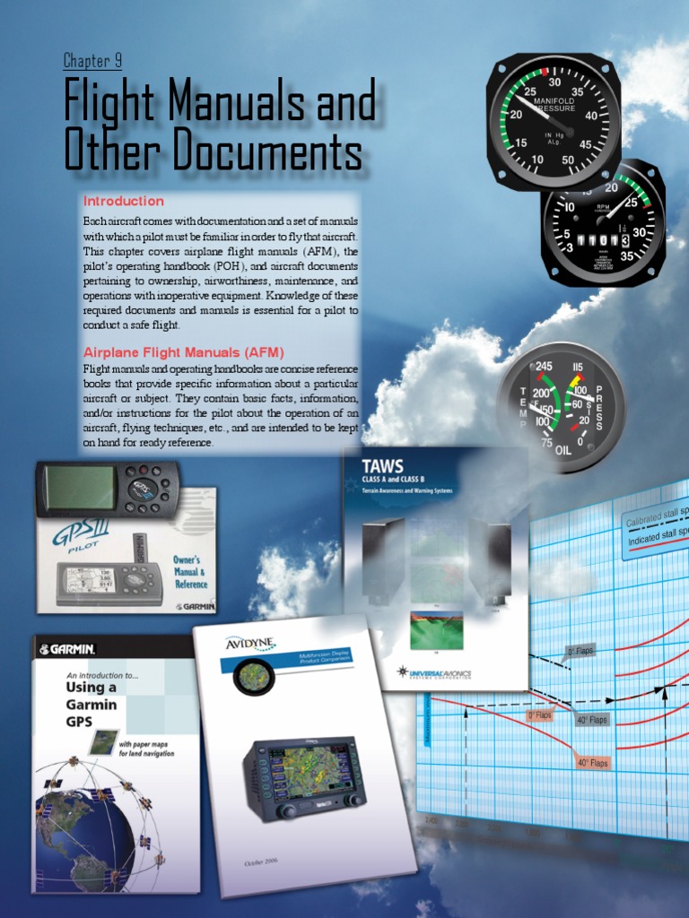 Flight Manuals and Other Documents | PDF | Stall (Fluid Mechanics ...