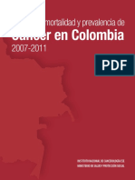 Cancer en Colombia PDF