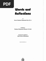 Download Words  Reflections of Shaykh Muhammad Ilyas Kandhelvi by Shaykh Manzoor Nomani ra by MUSALMAN BHAI SN34552521 doc pdf