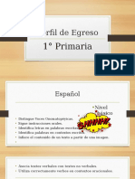 Perfil de Egreso