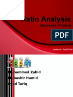 Ratio Analysis: Business Finance