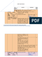 Unit Plan Year 3: The Content Used in The Unit Plan Is Based On The Page 194 From The National Curriculum in England