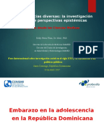 Eddy Pérez - Presentación Foro de Investigación Social