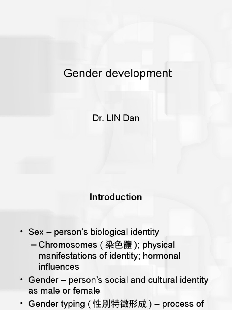 Understanding Gender Development Dynamics | PDF | Gender Role | Masculinity