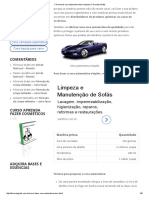 Fórmula de Cera Automotiva Bem Simples - Fórmulas Grátis