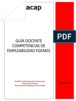 Guía Docente Competencias de Empleabilidad FGEM01 PDF