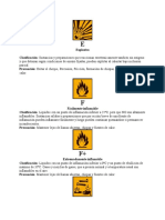 Clasificacion Sust. Peligrosas