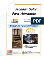 Desecador Solar de Alimentos