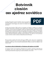 Mijaã-L Botvinnik y La Eclosiã N Del Ajedrez Soviã©tico PDF