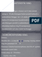 Karakteristik Ring