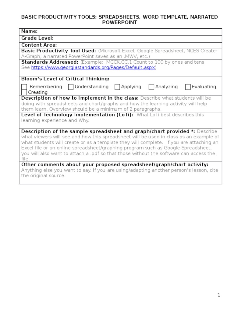 Essential Classroom Productivity Tools | PDF