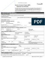 Map General Application Form 2014-2015